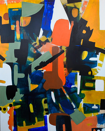 Inspiration III- Acrylic on Canvas 48x60