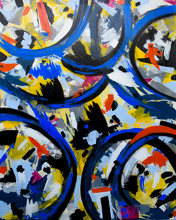 Inspiration-IV-Acrylic on Canvas -Inspiration Series 48x60