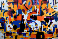 Evolution XIII- MixedMedia -Evolution Series 45x80