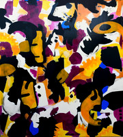 Evolution-V-Gesso Acrylic on Canvas-Evolution Series54x60
